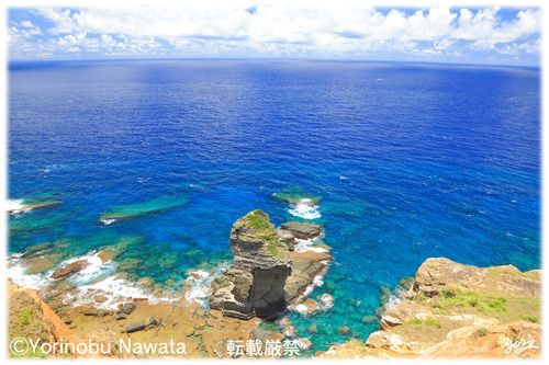 「立神岩ワイド」写真・転載厳禁・プロ写真家なわたよりのぶ