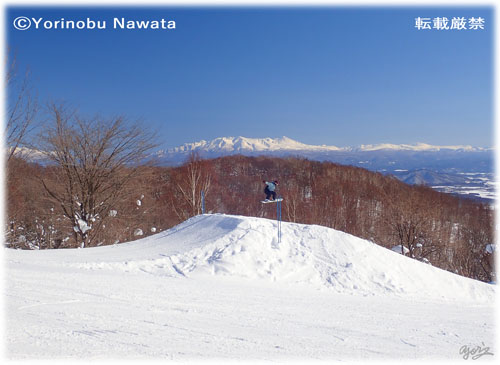 ぴっぷスノーボート・ジャンプ／写真転載厳禁・プロ写真家なわたよりのぶ