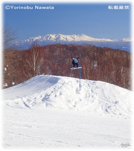 ぴっぷスキー場イメージ／写真転載厳禁・プロ写真家なわたよりのぶ