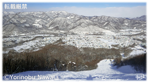 Fu'sスキー場・パノラマコース／写真転載厳禁・プロ写真家なわたよりのぶ