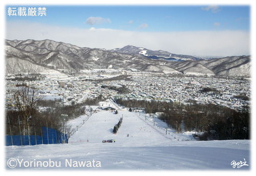 Fu'sスキー場・全コース／写真転載厳禁・プロ写真家なわたよりのぶ