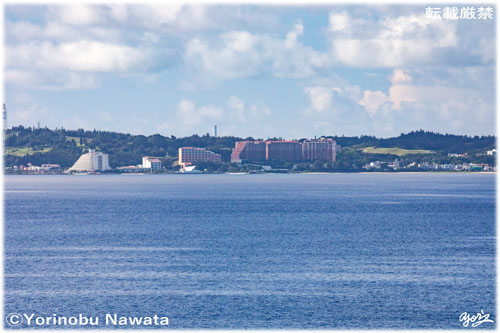 「名護市東海岸沿いのリゾートエリア」見本写真・転載厳禁・プロ写真家なわたよりのぶ