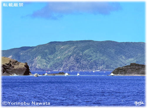 「儀志布島の北ダイビング船」写真転載厳禁・プロ写真家なわたよりのぶ