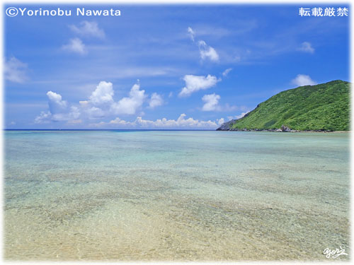 アンジューラの海／写真転載厳禁・プロ写真家なわたよりのぶ
