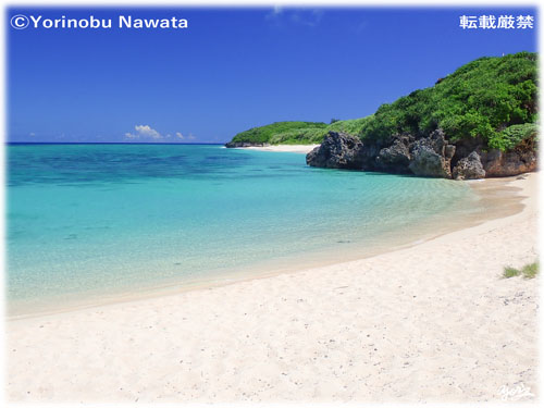 フマバビーチ／写真転載厳禁・プロ写真家なわたよりのぶ